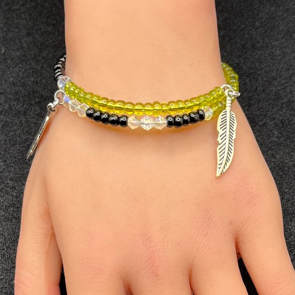 Charm Beaded Bracelet For Women - Picture 1 of 3